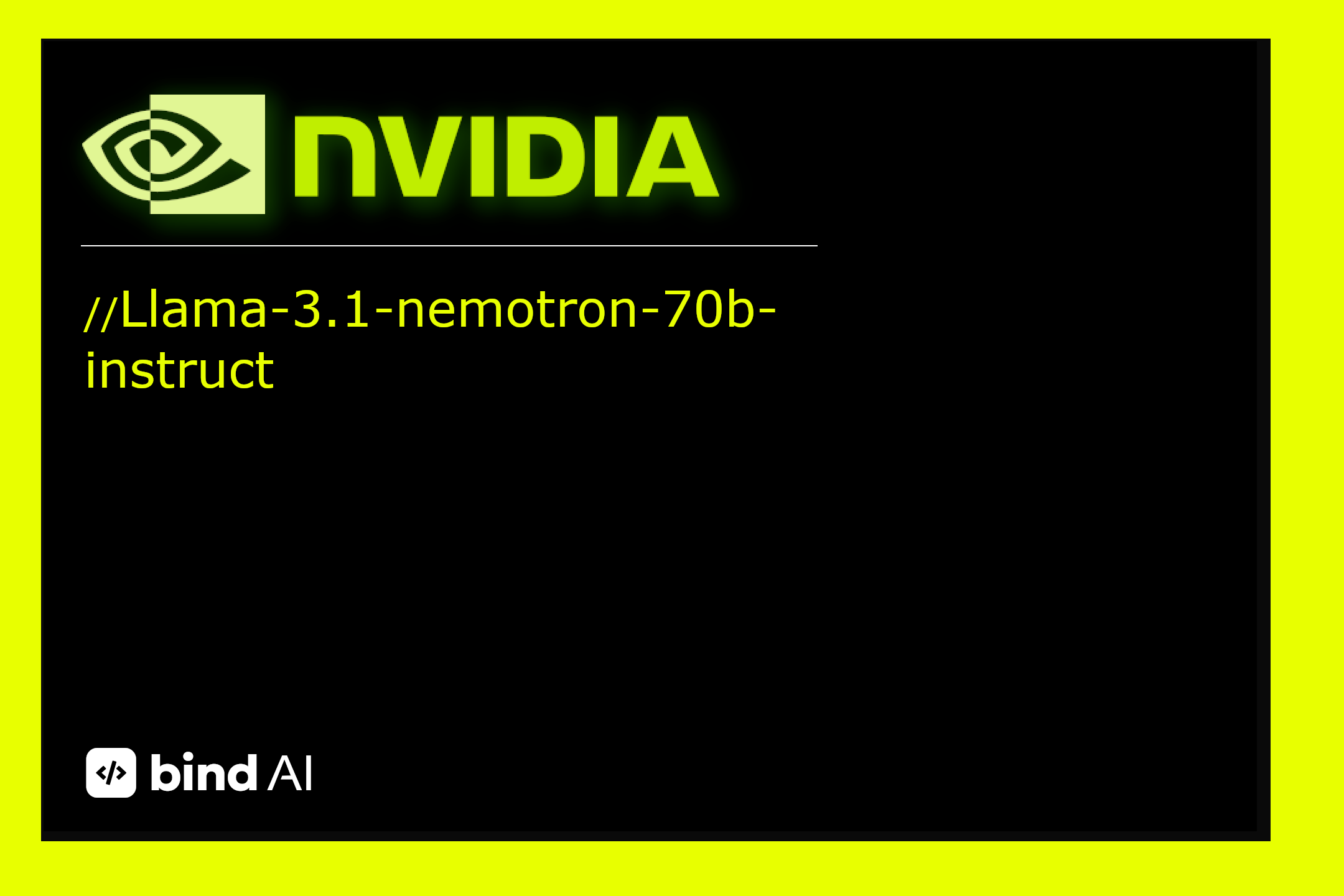 Llama 3.1 Nemotron Comparison - Bind AI