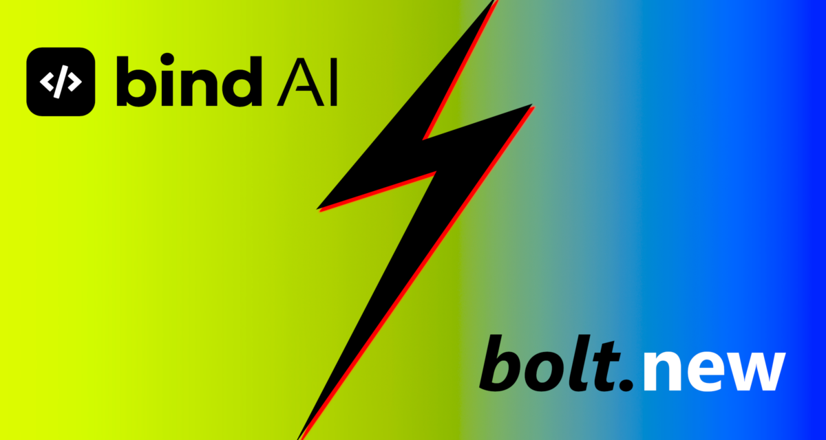 bind ai vs bolt.new