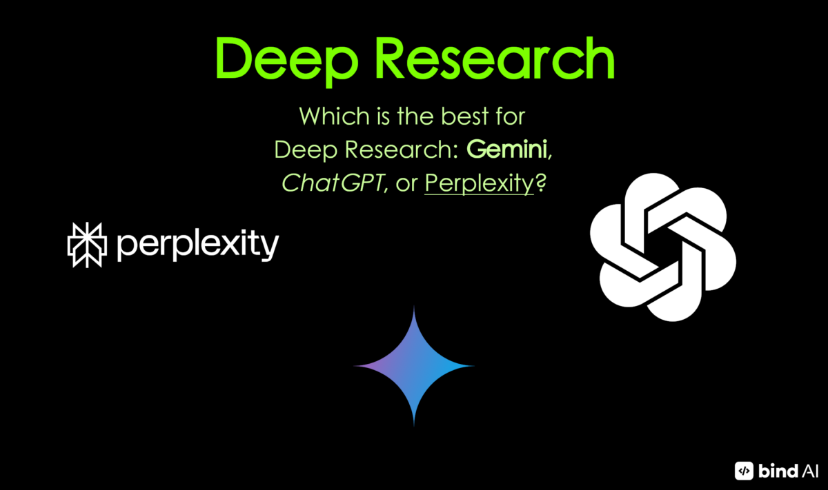 Gemini Vs ChatGPT Vs Perplexity, Deep research