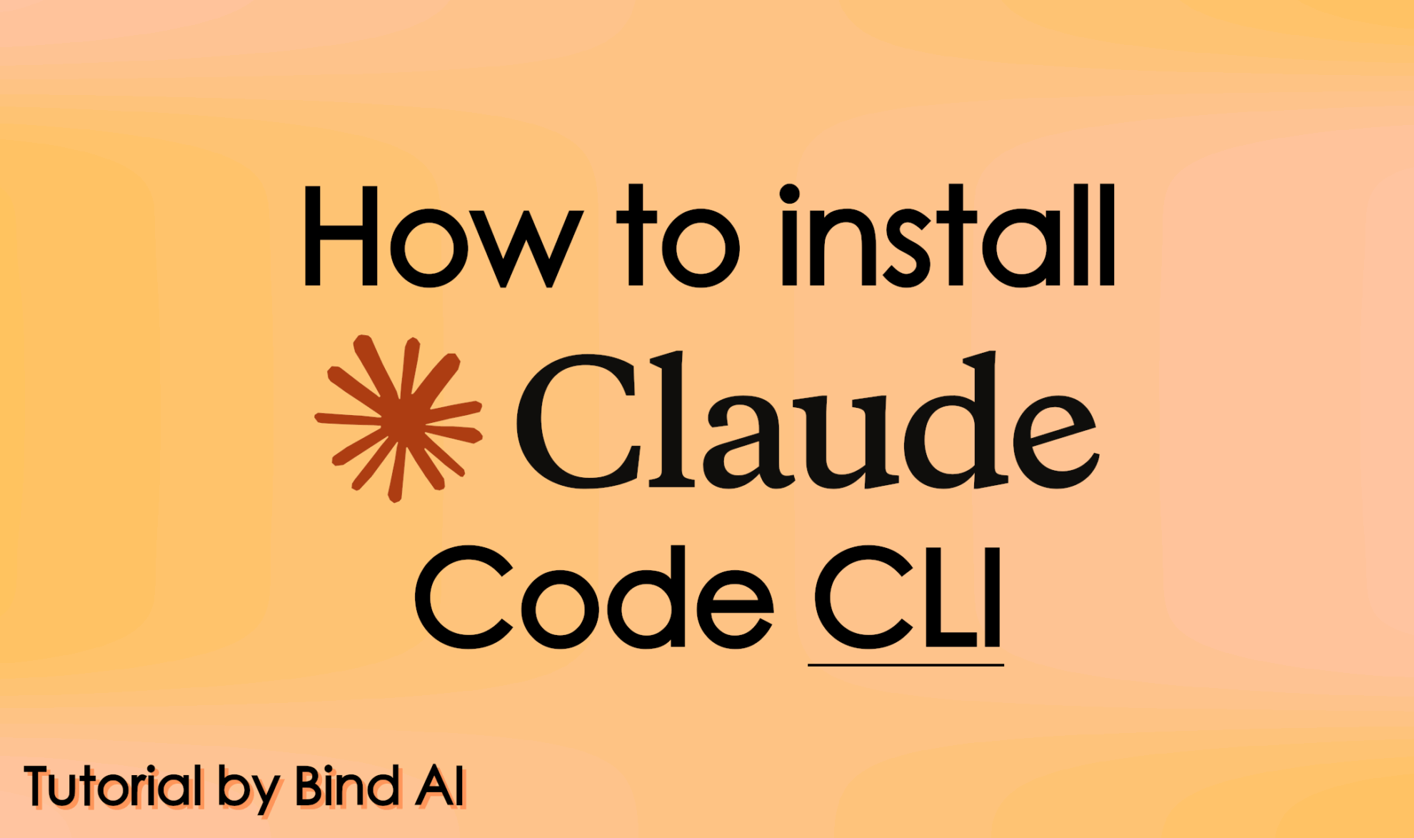 how to install claude code cli