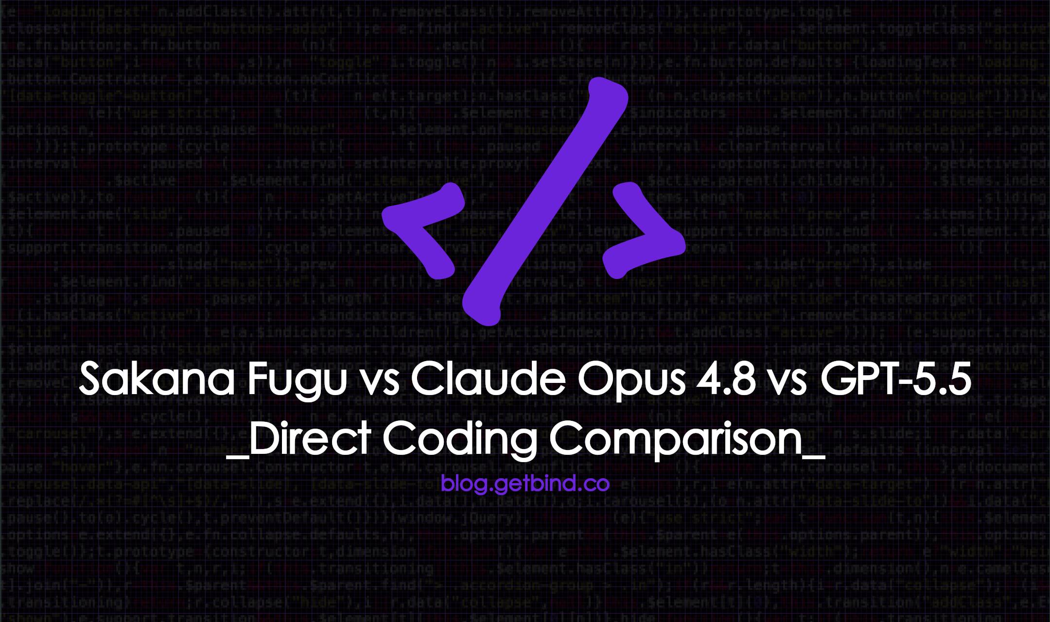 Direct Coding System Sakana Fugu vs Claude Opus 4.8 vs GPT-5.5: Direct Coding Comparison ...